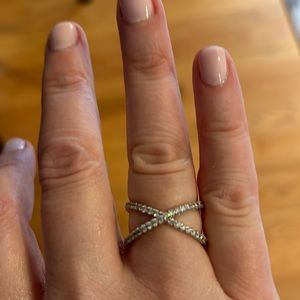 Nadri CZ ring size 7